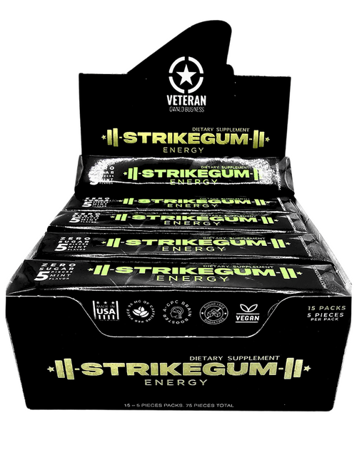 Load image into Gallery viewer, Strike Premium Energy Gum | Tray
