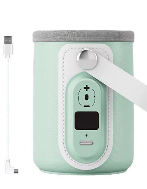 Load image into Gallery viewer, Baby Nursing Bottle Heater Safe Insulated Bag USB Rechargeable Milk Water Warmer Cover for Infant Outdoor Traveling Accessories
