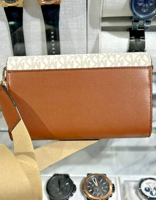 Load image into Gallery viewer, Michael Kors Women Lady Zip around Wallet Crossbody Bag Handbag Messenger Purse
