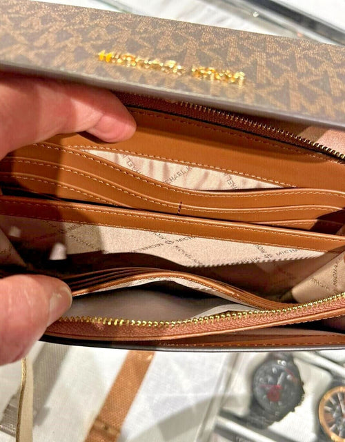 Load image into Gallery viewer, Michael Kors Women Lady Zip around Wallet Crossbody Bag Handbag Messenger Purse

