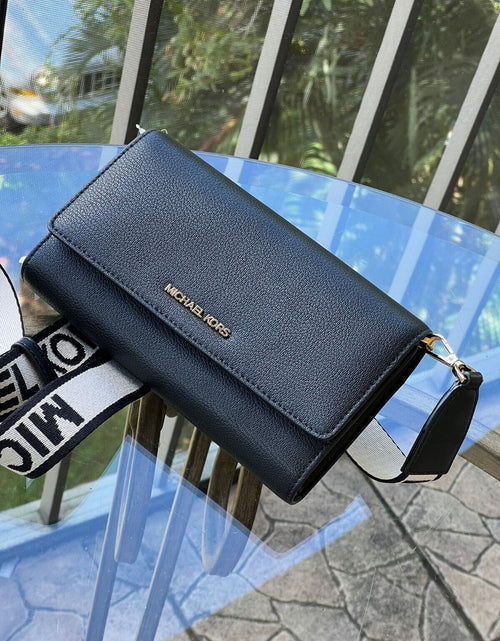 Load image into Gallery viewer, Michael Kors Women Lady Zip around Wallet Crossbody Bag Handbag Messenger Purse
