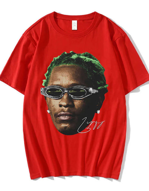 Load image into Gallery viewer, Mens T-Shirts Rapper Young Thug Graphic T Shirt Men Women Fashion Hip Hop Street Style Tshirt Summer Casual Short Sleeve Tee Shirt Oversized J230705

