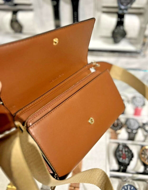 Load image into Gallery viewer, Michael Kors Women Lady Zip around Wallet Crossbody Bag Handbag Messenger Purse
