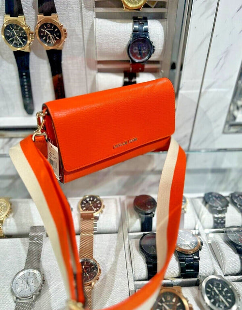 Load image into Gallery viewer, Michael Kors Women Lady Zip around Wallet Crossbody Bag Handbag Messenger Purse
