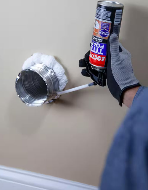 Load image into Gallery viewer, TITE FOAM Big Gaps Spray Foam, Bright White, 12 Oz. Can, Insulating Spray Foam Sealant
