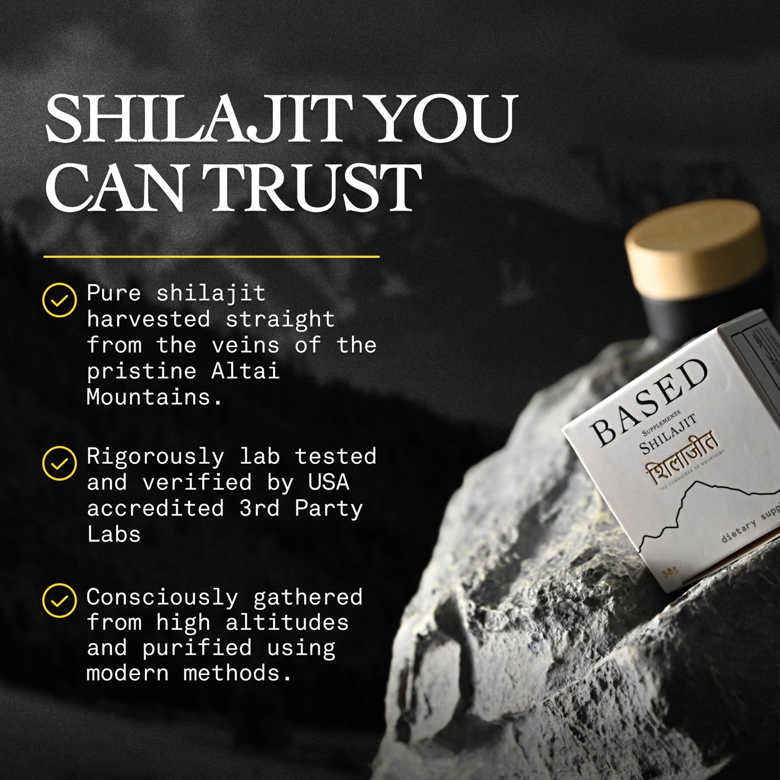Shilajit Resin