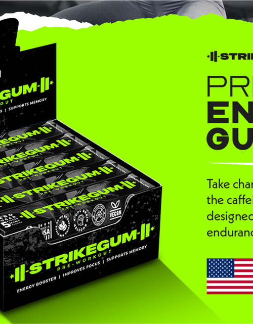 Load image into Gallery viewer, Strike Premium Energy Gum | Tray
