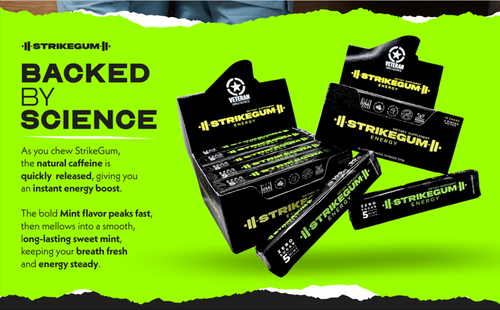 Load image into Gallery viewer, Strike Premium Energy Gum | Tray
