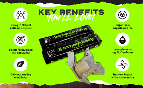 Load image into Gallery viewer, Strike Premium Energy Gum | Tray
