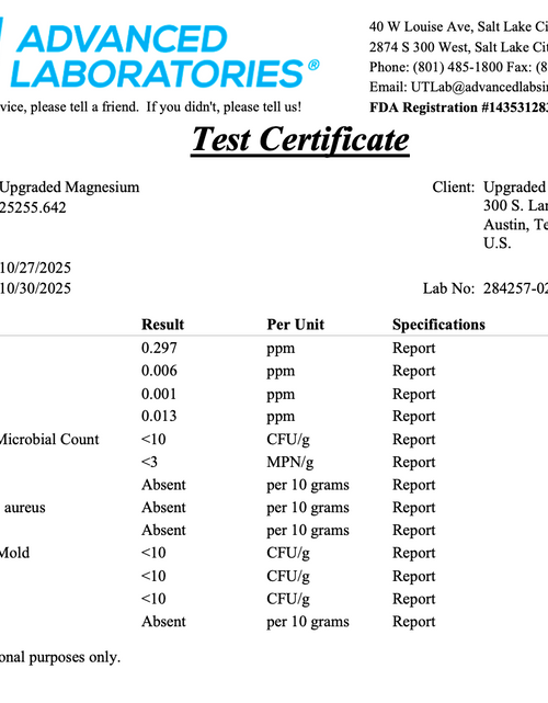 Load image into Gallery viewer, Upgraded Magnesium: Clinically Shown To Greatly Improve BOTH REM and Deep Sleep
