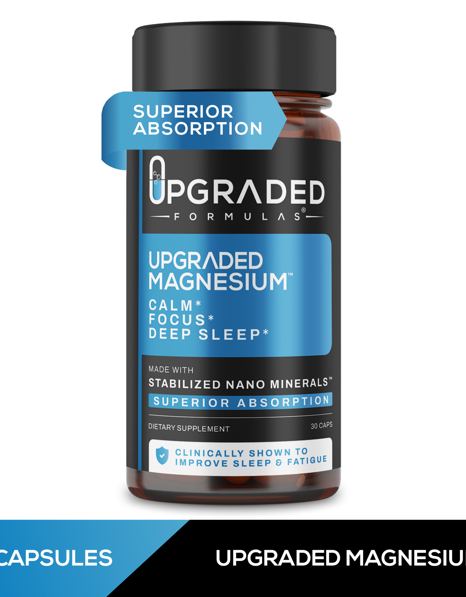 Upgraded Magnesium: Clinically Shown To Greatly Improve BOTH REM and Deep Sleep