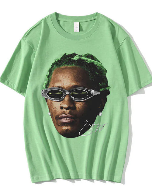 Load image into Gallery viewer, Mens T-Shirts Rapper Young Thug Graphic T Shirt Men Women Fashion Hip Hop Street Style Tshirt Summer Casual Short Sleeve Tee Shirt Oversized J230705
