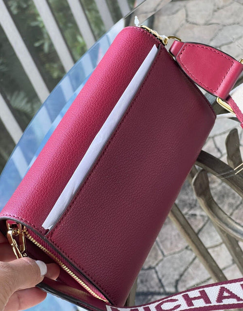 Load image into Gallery viewer, Michael Kors Women Lady Zip around Wallet Crossbody Bag Handbag Messenger Purse
