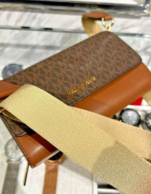 Load image into Gallery viewer, Michael Kors Women Lady Zip around Wallet Crossbody Bag Handbag Messenger Purse

