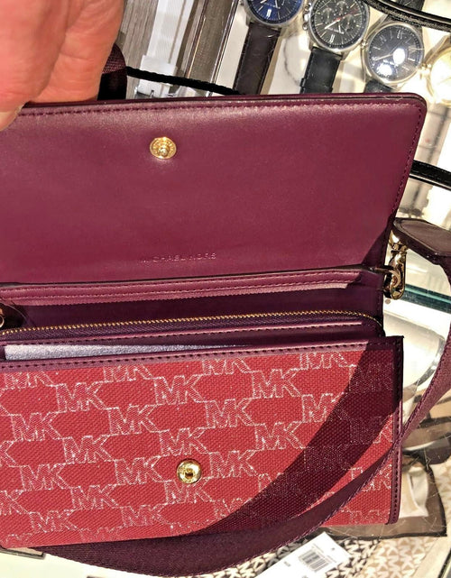 Load image into Gallery viewer, Michael Kors Women Lady Zip around Wallet Crossbody Bag Handbag Messenger Purse
