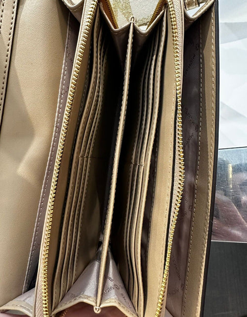 Load image into Gallery viewer, Michael Kors Women Lady Zip around Wallet Crossbody Bag Handbag Messenger Purse
