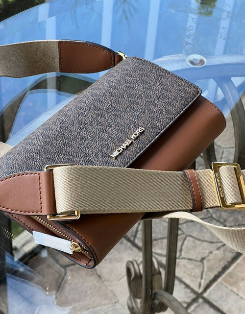 Load image into Gallery viewer, Michael Kors Women Lady Zip around Wallet Crossbody Bag Handbag Messenger Purse
