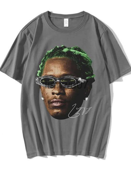 Load image into Gallery viewer, Mens T-Shirts Rapper Young Thug Graphic T Shirt Men Women Fashion Hip Hop Street Style Tshirt Summer Casual Short Sleeve Tee Shirt Oversized J230705
