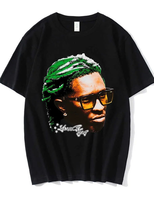 Load image into Gallery viewer, Mens T-Shirts Rapper Young Thug Graphic T Shirt Men Women Fashion Hip Hop Street Style Tshirt Summer Casual Short Sleeve Tee Shirt Oversized J230705
