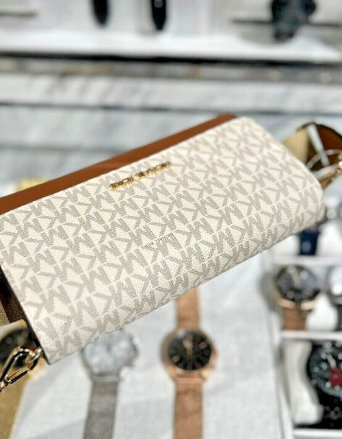Load image into Gallery viewer, Michael Kors Women Lady Zip around Wallet Crossbody Bag Handbag Messenger Purse
