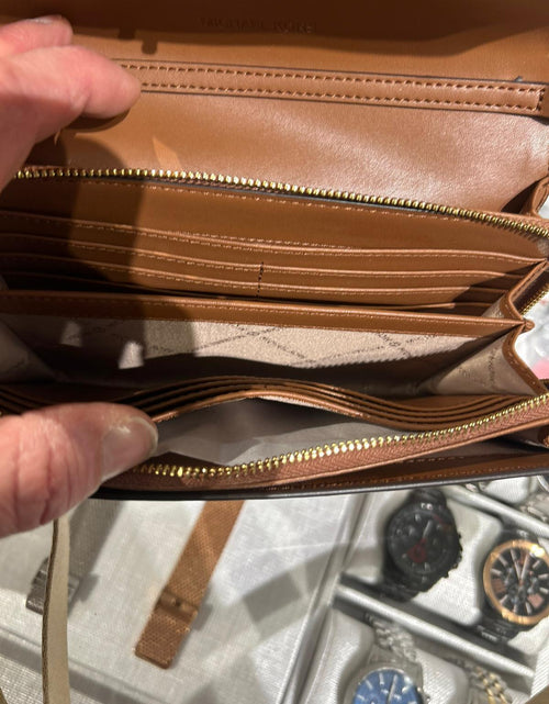 Load image into Gallery viewer, Michael Kors Women Lady Zip around Wallet Crossbody Bag Handbag Messenger Purse
