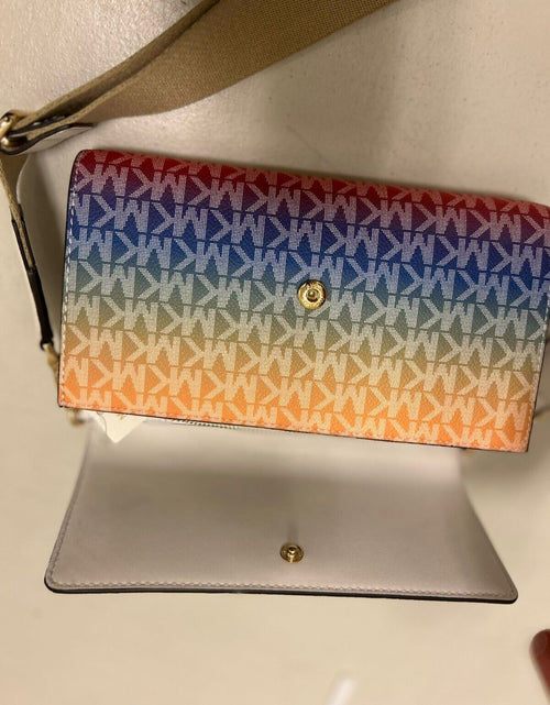 Load image into Gallery viewer, Michael Kors Women Lady Zip around Wallet Crossbody Bag Handbag Messenger Purse
