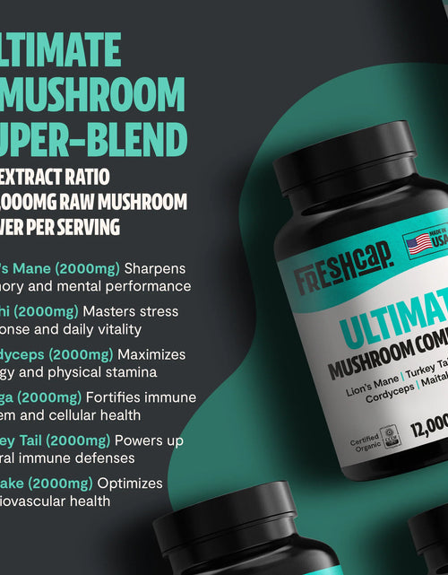Load image into Gallery viewer, Ultimate Mushroom Complex Capsules
