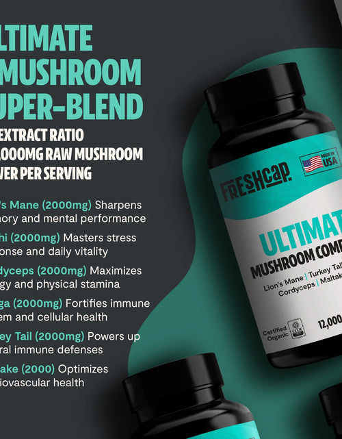 Load image into Gallery viewer, Ultimate Mushroom Complex Capsules
