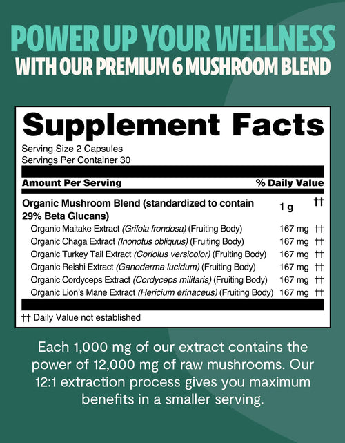 Load image into Gallery viewer, Ultimate Mushroom Complex Capsules

