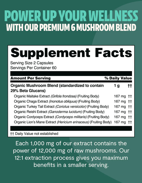 Load image into Gallery viewer, Ultimate Mushroom Complex Capsules
